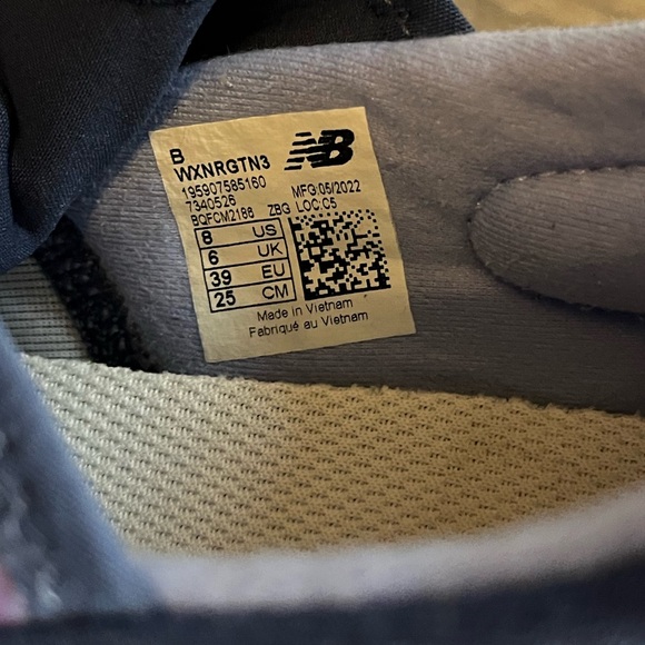 New Balance Nergize Running Shoes Purple Galaxy Women’s Size 8 lightly worn - Picture 8 of 8